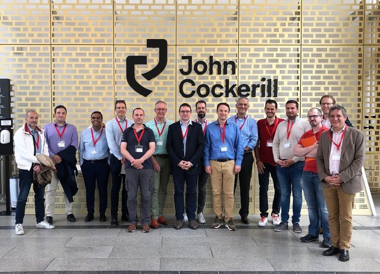 fifteen people in the John Cockerill hall